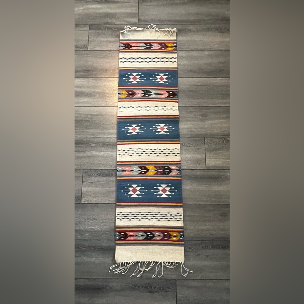 Mexican Wool Rug from Oaxaca - Picture 2 of 4